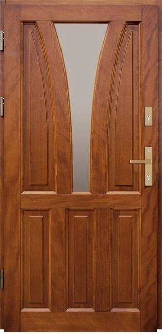 DAX - Drzwi zewnętrzne drewniane