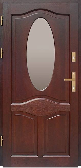CHOLET - Drzwi zewnętrzne drewniane