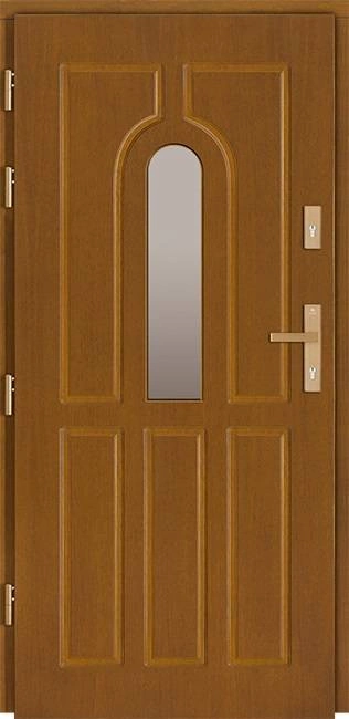 APULIA - Drzwi nowoczesne zewnętrzne drewniane
